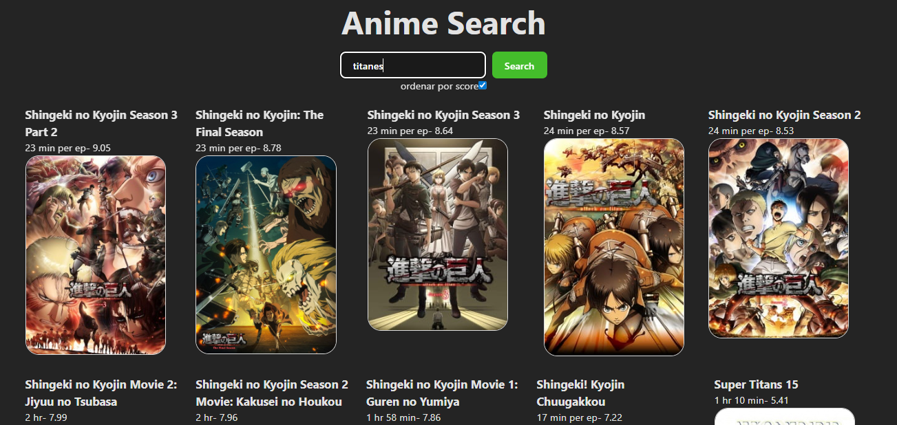 Documentación de la API
